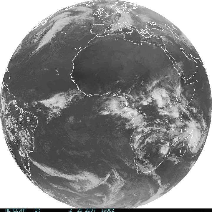 SUBTROPICAL HIGH In the real world, the ITCZ is not a continuous band of clouds, but is patchy areas of thunderstorms.
