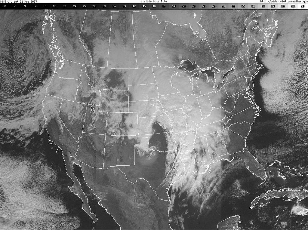Mid-latitude cyclone example (Major Midwest