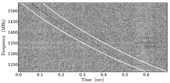 Duration of pulse: 1-10 ms Appear to be nonrepeating Flux densities: 0.