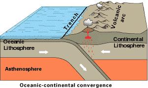 TRENCHES EXIST AT SUBDUCTION