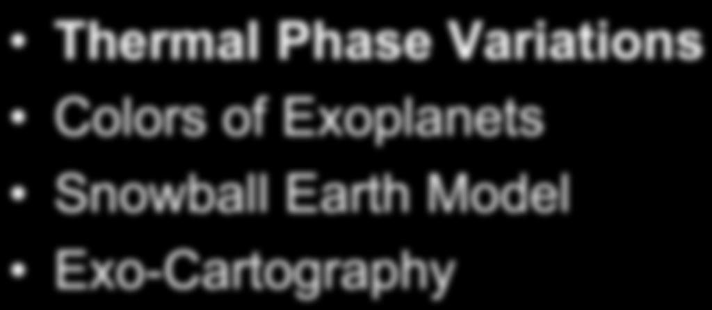 Earth Model Exo-Cartography May
