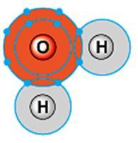 δ- δ+ 1. Which atom, oxygen or hydrogen, is more electronegative? oxygen 2. What does this mean? Oxygen exerts a stronger pull on the shared pair of electrons δ+ 3.