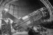Edwin Hubble (1924) found Cepheid variable stars in M31 using the Mt Wilson