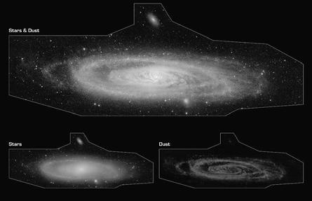 Andromeda M31 (Sb( Sb) Andromeda surprises with Spitzer in IR NGC205 NGC205