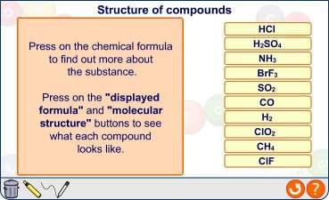 Chemical formula structure
