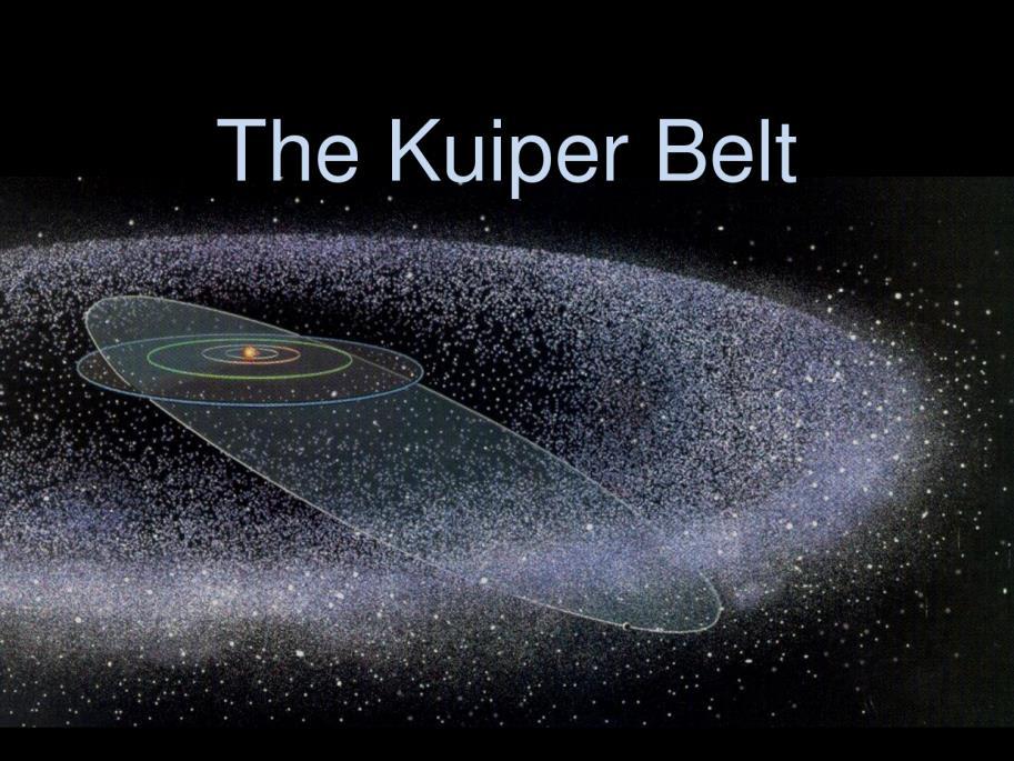 Solar System? The Solar System The Kuiper belt is a region beyond Neptune that is full of comets (e.