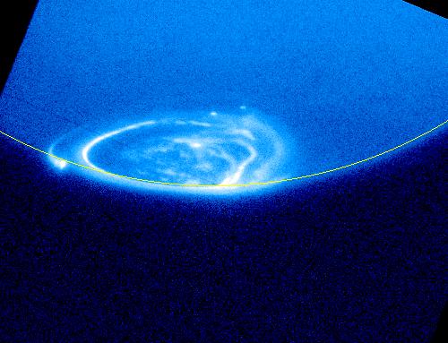 Satellite signatures in the Jovian aurora Io