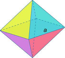 Surface area : S Volume : V 152. Five Platonic Solids The platonic solids are convex polyhedral with equivalent faces composed of congruent convex regular polygons.