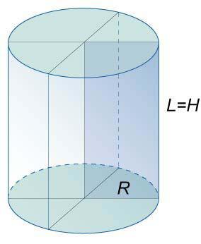 Total surface area : S Volume : V Figure 40. 165. S L = 2 RH 166. S = S L + 2S B = 2 R(H + R) = d(h + ) 167. V = S B H = R 2 H DD.