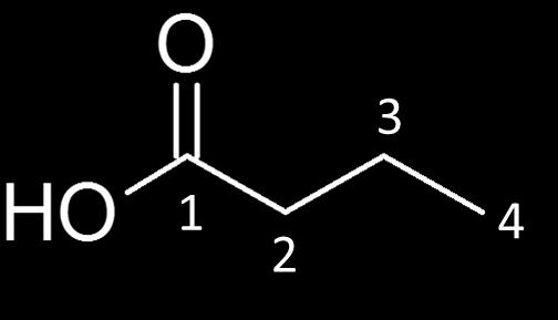 0 is highly shifted downfield and therefore falls in the chemical shift range for the hydroxyl proton of a carboxylic acid.
