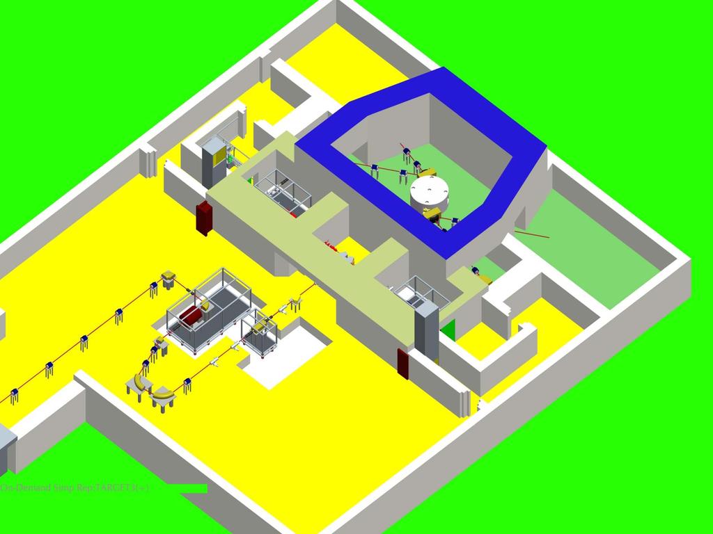 SPES ISOL facility layout: