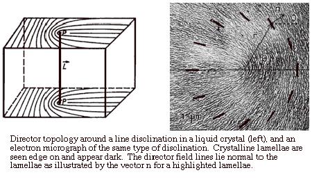 Focal conic defects are responsible for many of the structures in smectic liquid crystals. The following is a TEM micrograph of a focal conic.