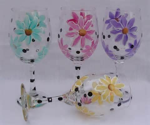 Then you should have hand painted wine glasses!