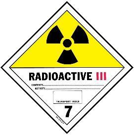Class 7: Radioactive Substances Radioactive substances comprise substances or a combination of substances which emit ionizing radiation