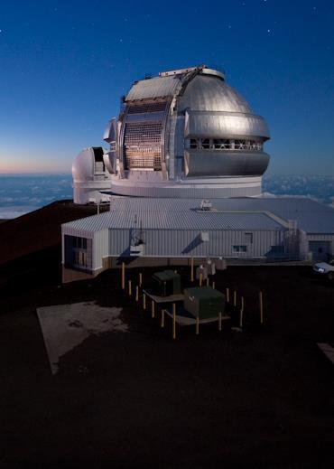 8m telescope located in Hawaii