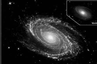M81 galaxy Infrared Wavelengths (Courtesy: NASA/Spitzer) Underlying low mass stars Infrared