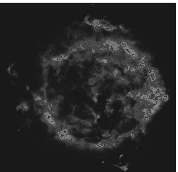 Radio continuum at 20 cm Supernova Remnant Cassiopeia A : X-ray