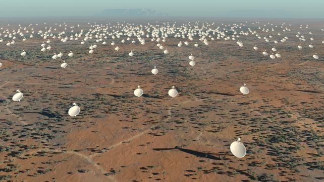 Square Kilometer Array The bigger the dish the fainter the objects that can be observed. Can t keep building larger and larger dishes. They become too heavy to steer or support themselves.