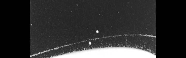 Shepherding Satellites Saturn s F ring Shepherding Satellites Coorbital Satellites (Janus and Epimetheus) Dimensions of Janus: 110 km 80 km 100 km Dimensions of Epimetheus: 110 km 80 km 100 km Radius