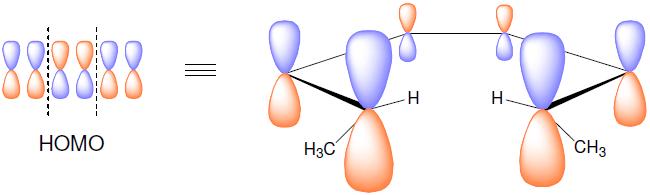 17.9 Electrocyclic Reactions The symmetry of the HOMO determines the outcome.