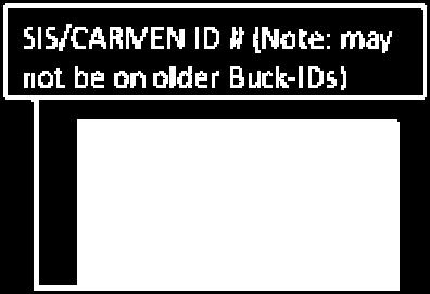 Write/bubble in your last, first, middle initial; each separated by a space 2. Starting in column A, fill in your 9 or 10 digit SIS ID # (aka Carmen ID #) 3.