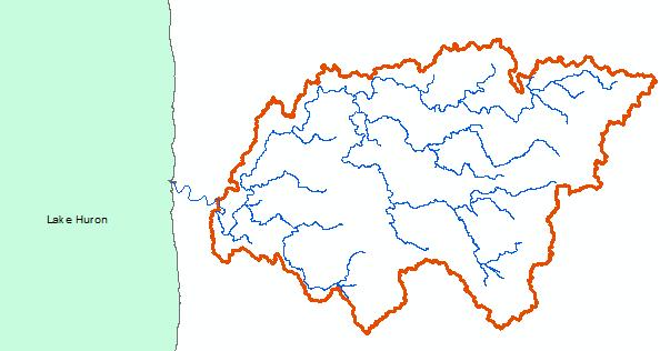 Watershed Description Catchment Area : 2455 km 2 Elevation : 235m to 525m River : Maitland, ~15km length Tributaries : Middle Maitland, Little Maitland,