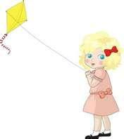 Amy is flying a kite at an angle of 58