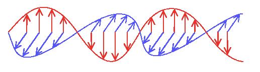 Electromagnetic waves E-field (for a single color): E(x,t) = E 0 sin[ ( 2πx / λ ) ωt +φ] Light