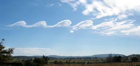 If the shearing stress is large enough, the most unstable wavelengths will grow (e.g. generation of Kelvin- Helmholt waves).