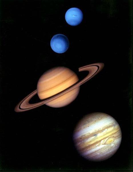 The outer Jovian Planets