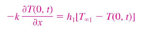 ﺷﺮاﯾﻂ ﻣﺮزي و اوﻟﯿﻪ ﺣﺎﮐﻢ ﺑﺮ ﻣﻌﺎدﻻت 1D heat transfer in the x-dir in a plate of thickness L T(0,t) & T(L,t)?