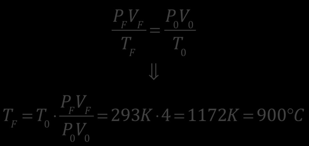 Example A sample of an ideal gas is originally at 0 C.