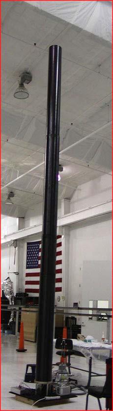 one telescopic, and it would also be attached to some of the telescopic sections along its length.