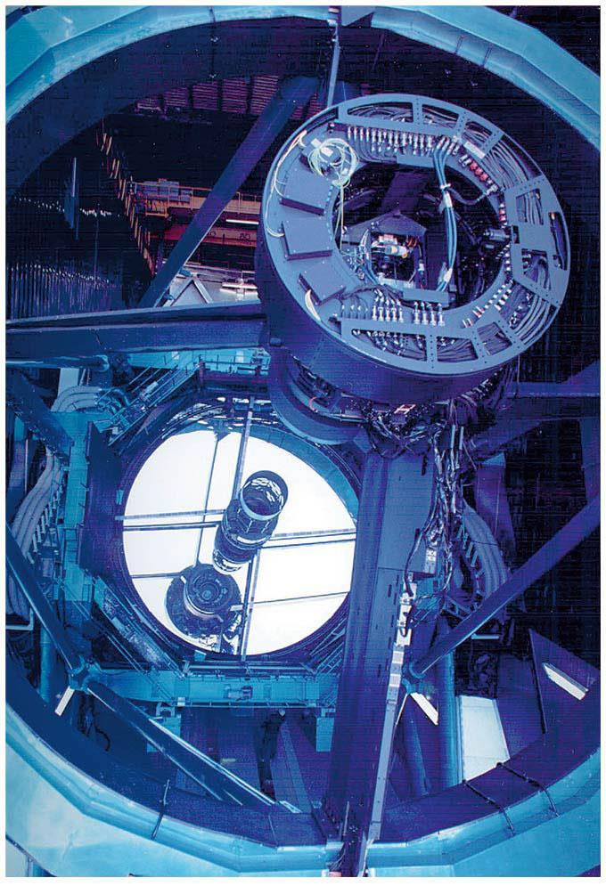 Mirror Size Matters The quality of an image depends on the collecting area of the telescope.