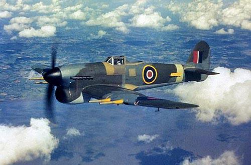 Sudden drag increase The Hawker Typhoon was particularly susceptible to transonic effects.