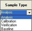 Sample Type: The choices are as follows: Cal level: If the Sample Type is calibration, designate which calibration level you are injecting. There are ten levels. Inj: Specify the number of injections.