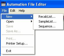 Choose the action from the drop down box. Browse for a Method and SampleList file in the active cells. Press Begin to start the automation.