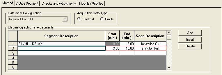 Channels are most often used for MS n and MRM type of scans. In Manual Control, you can continuously scan a single channel, rotate through them sequentially, which happens in the acquisition mode.