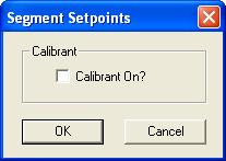 Check Calibrant On? to turn on the FC-43 calibration gas during an acquisition segment.