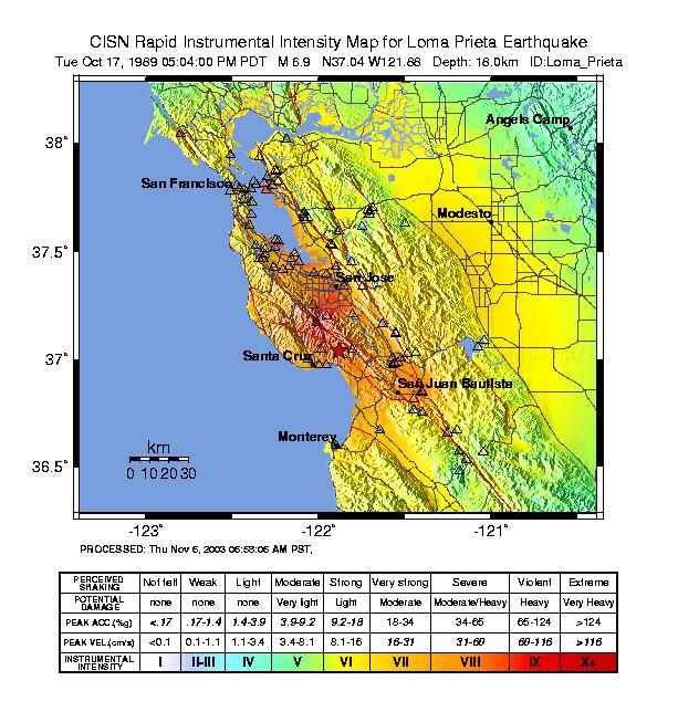 Bay Area Earthquakes October 17, 1989: Loma Prieta