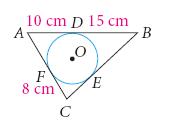 in triangle ABC.