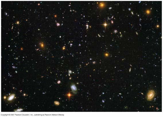 Dark energy makes up most of the Universe!
