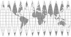distance on the earth s surface (map to earth).
