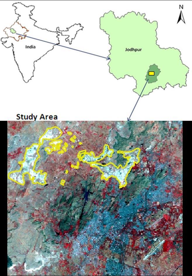 Monitoring and Temporal Study of Mining Area of Jodhpur City Using Remote Sensing and GIS S. K Yadav 1, S.