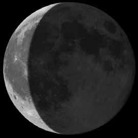 Moon waning gibbous Moon 6