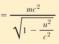 Mass-Energy Equivalence A small mass corresponds to an enormous amount of energy.