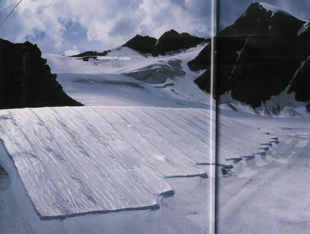 Efforts to keep the Pitztal Glacier