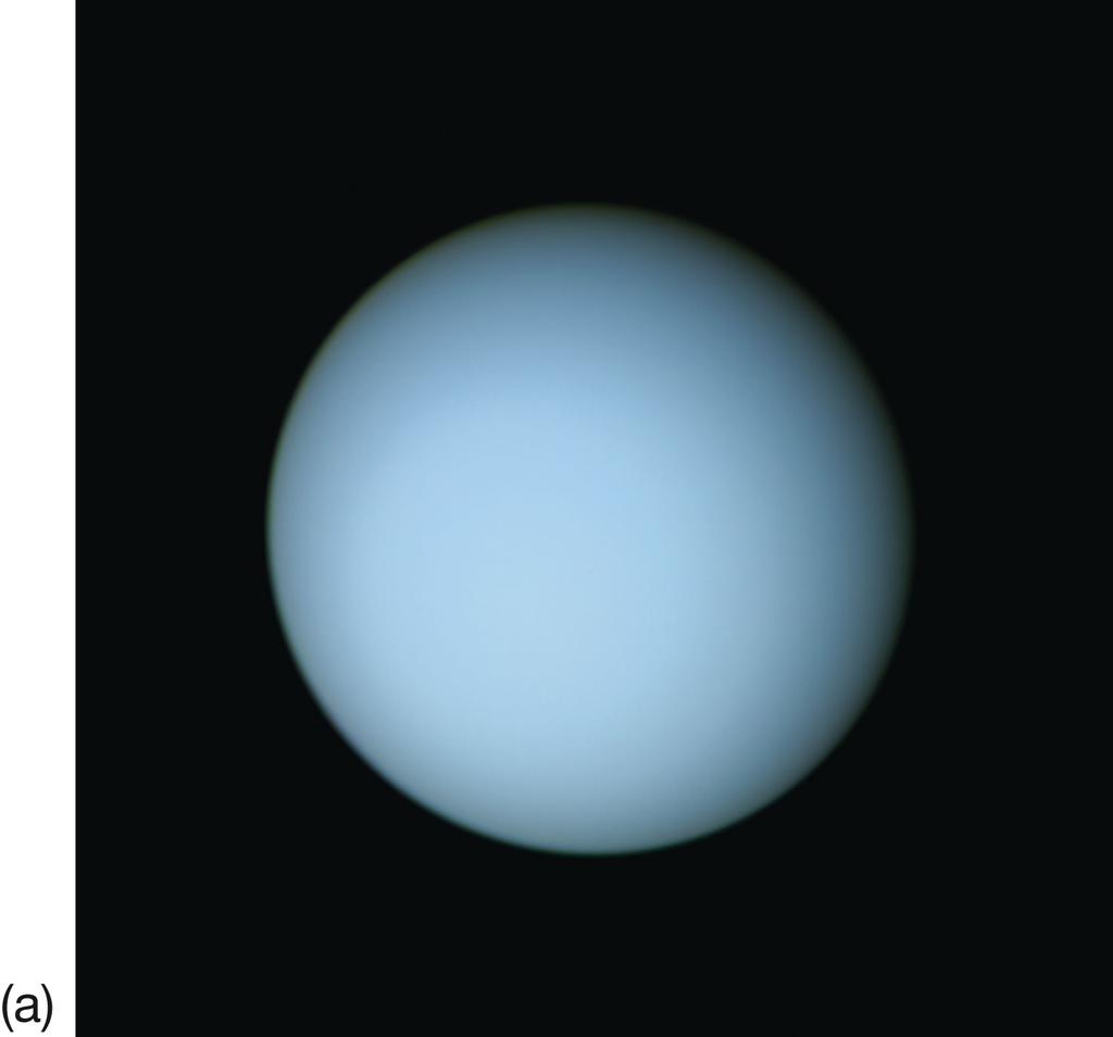 Uranus: named ajer father of Titans and grandfather of Jupiter Thin ring system