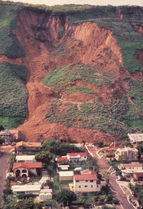 landslide can immediately change the shape of the Earth s