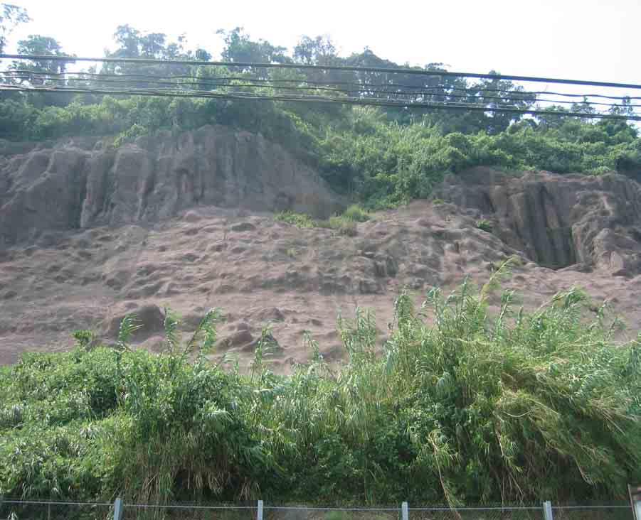 Rainfall-initiated landslides can occur in a variety of settings and conditions: Shallow to deep landslides triggered by
